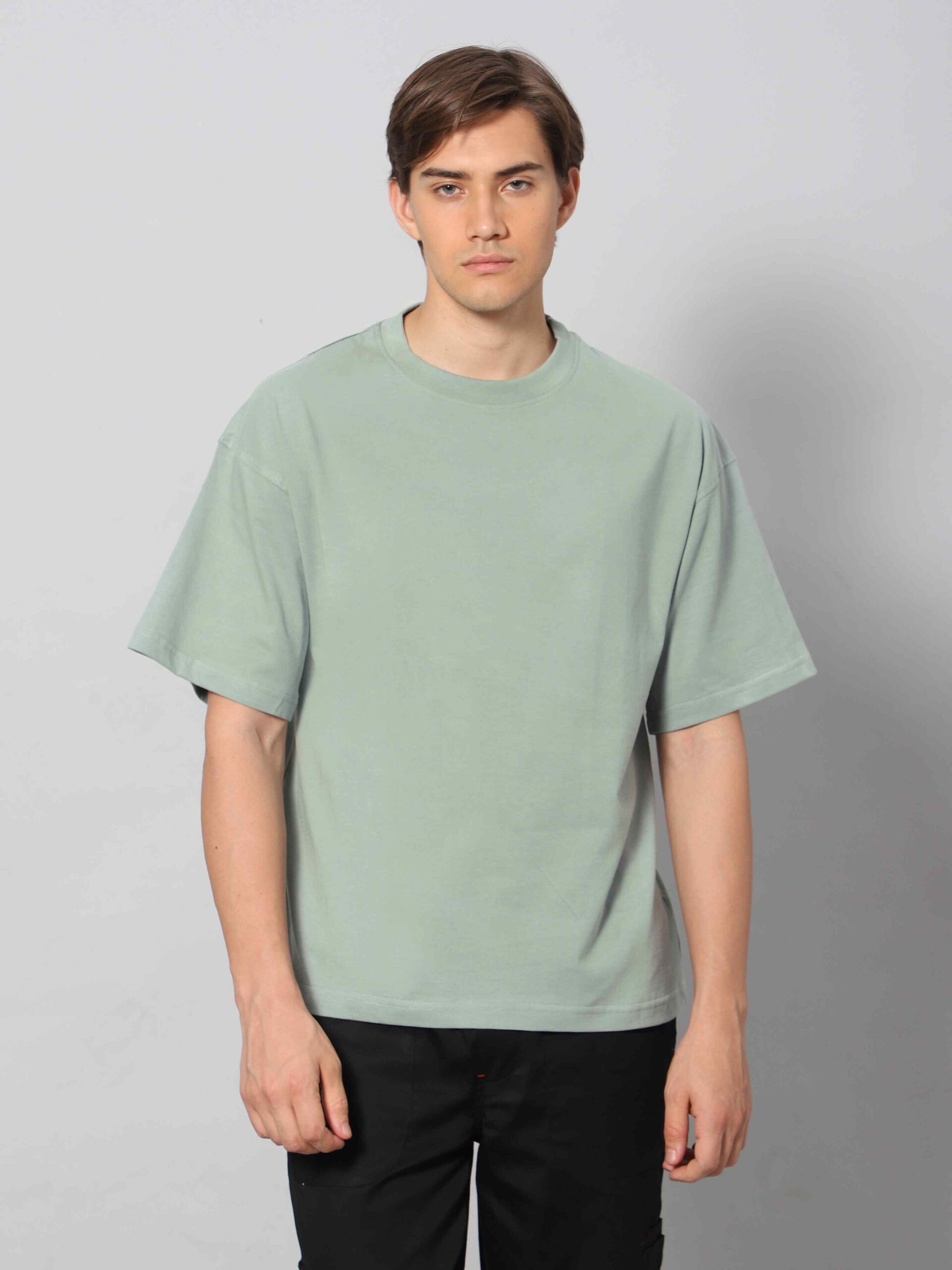 Essential Garment Heavyweight Oversized T Shirt Dried Sage