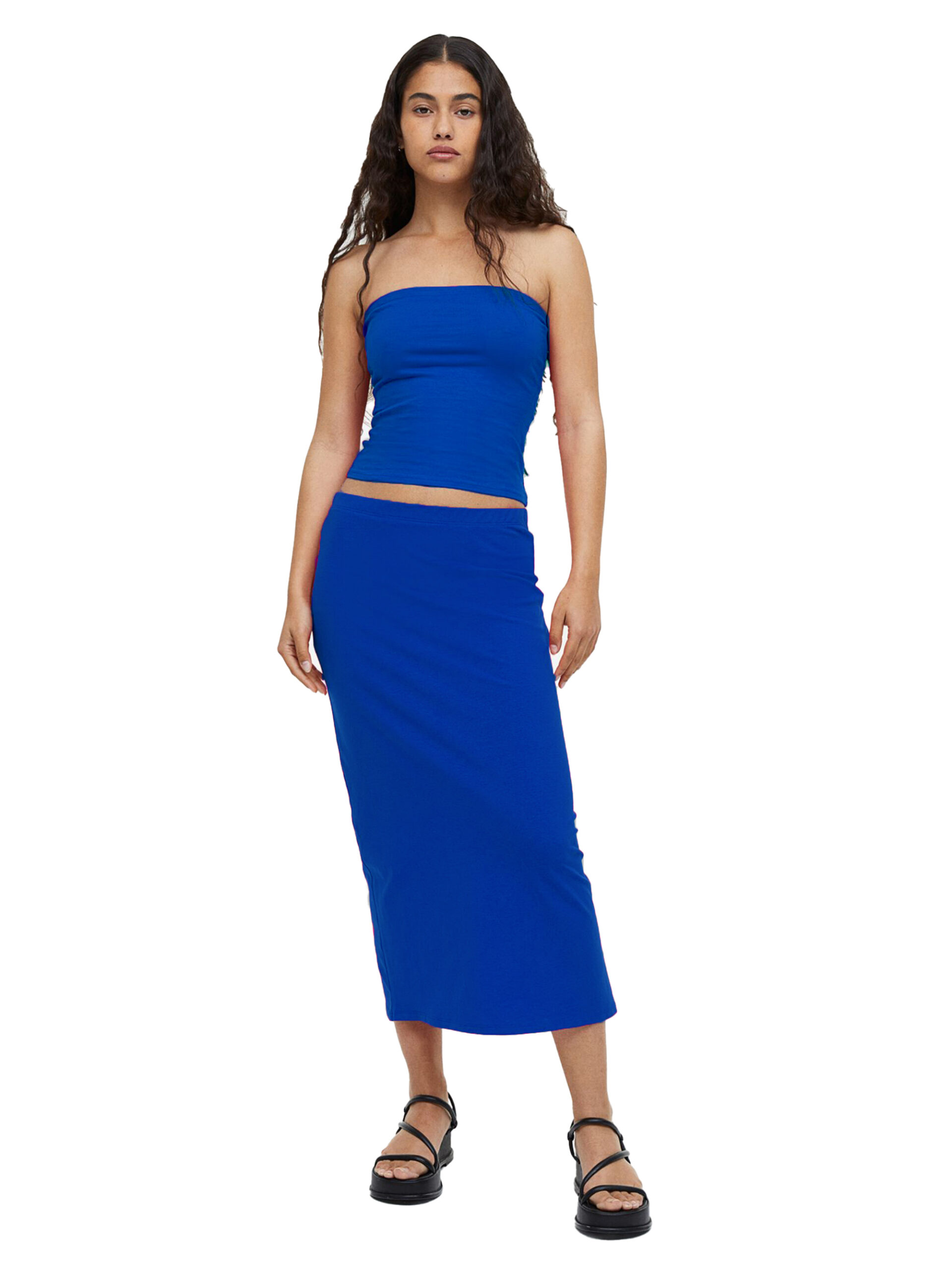 Royal Blue Tube Top - Besick